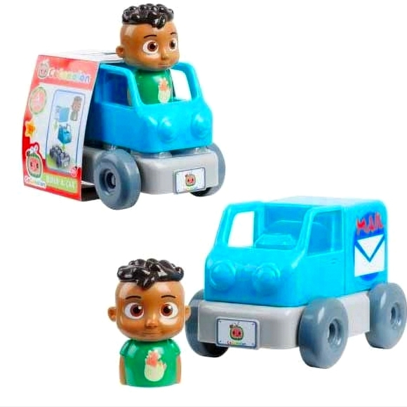 🎄CoComelon Build a Car Cody in Mail Truck Vehicle *New In package* - Picture 2 of 4